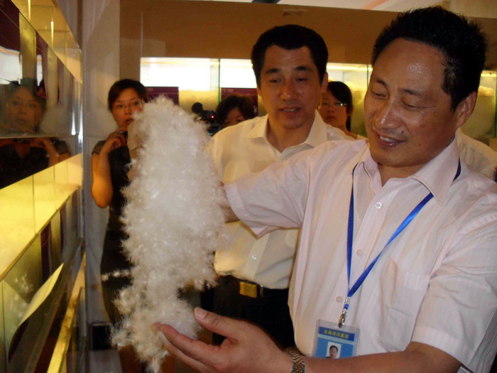 省商務(wù)廳張廳長及各位領(lǐng)導(dǎo)、專家蒞臨公司視察指導(dǎo)