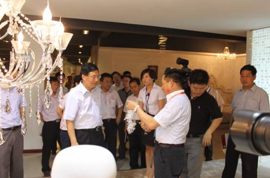 吳存榮、張慶軍率黨政代表團(tuán)蒞臨公司視察指導(dǎo)